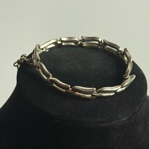 Monet Silver Link Bracelet
